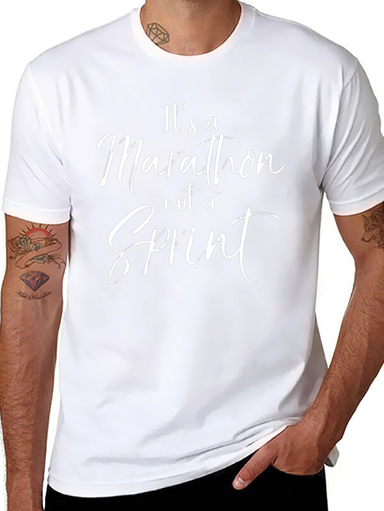 Its a Marathon Not a Sprint Graphic Tee