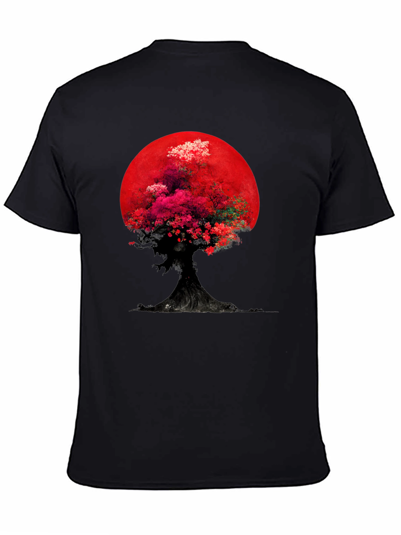 Tree of Life Red Moon Graphic Tee