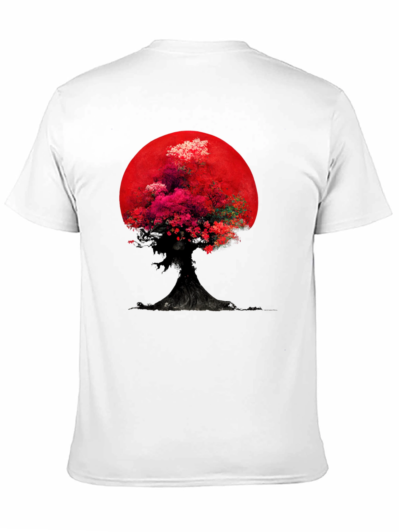 Tree of Life Red Moon Graphic Tee
