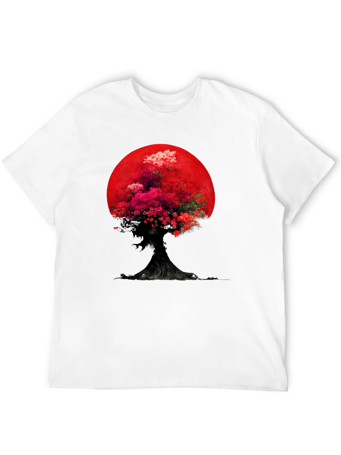 Tree of Life Red Moon Graphic Tee