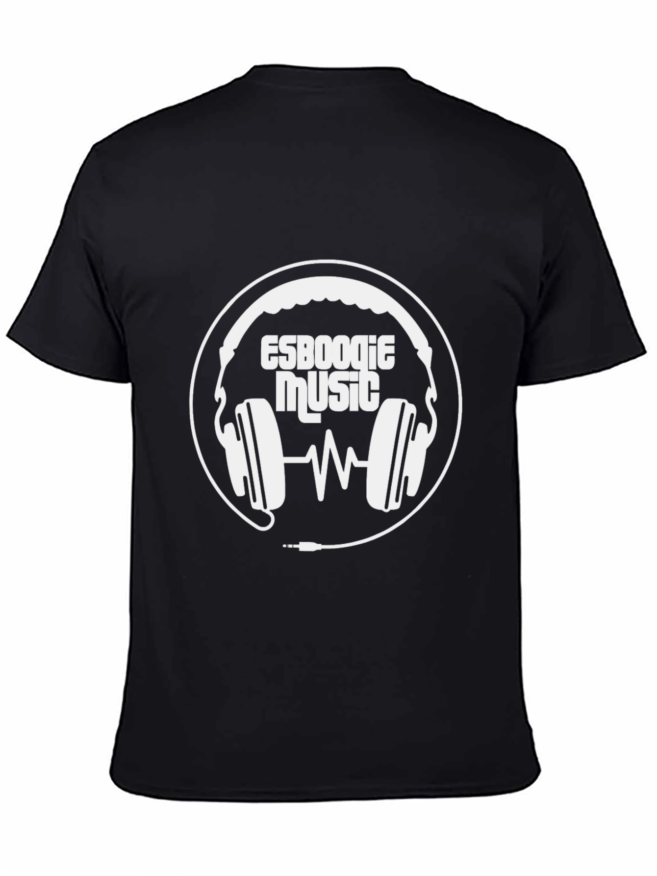Esboogie Music Black Graphic Tee
