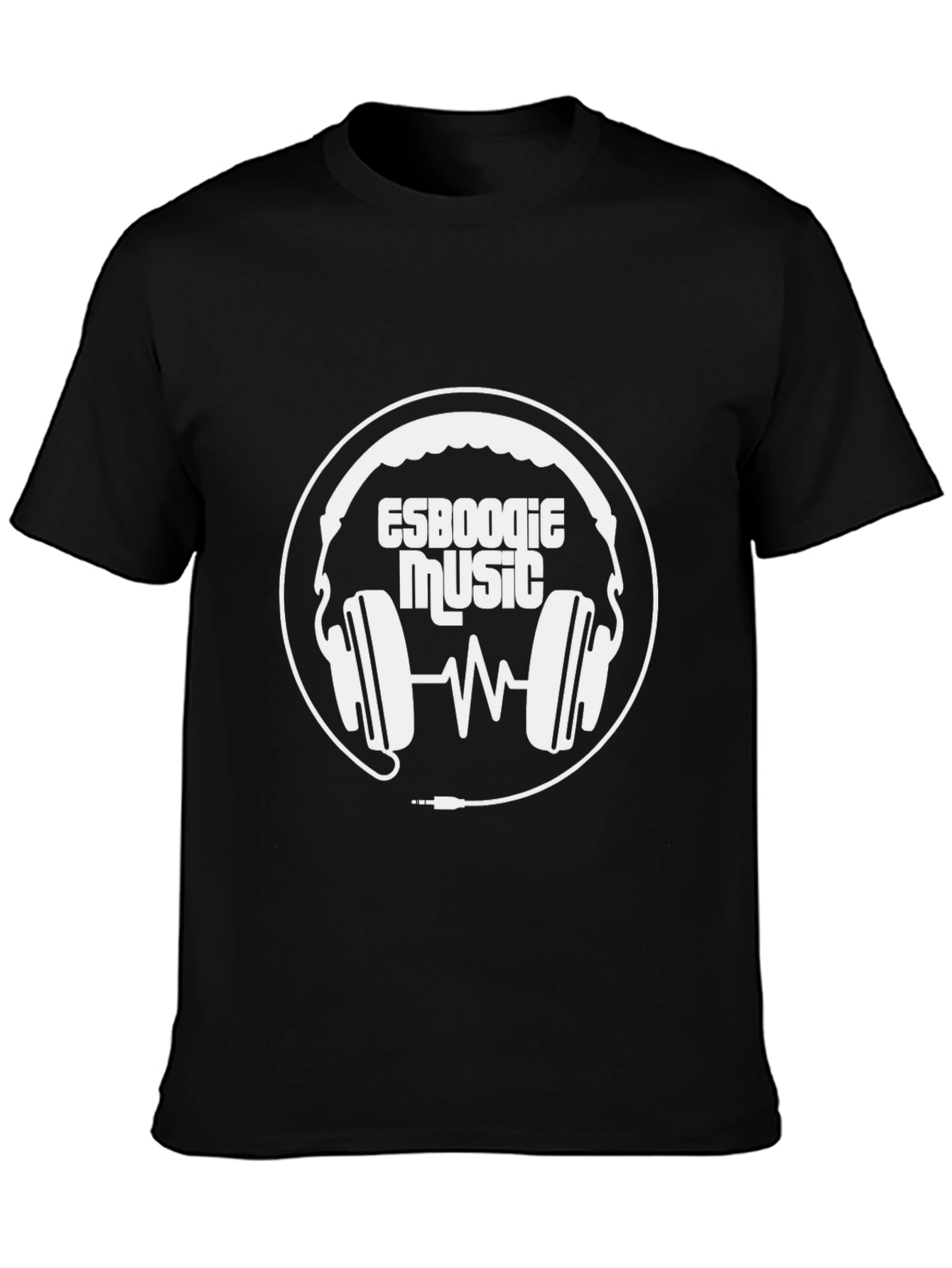 Esboogie Music Black Graphic Tee