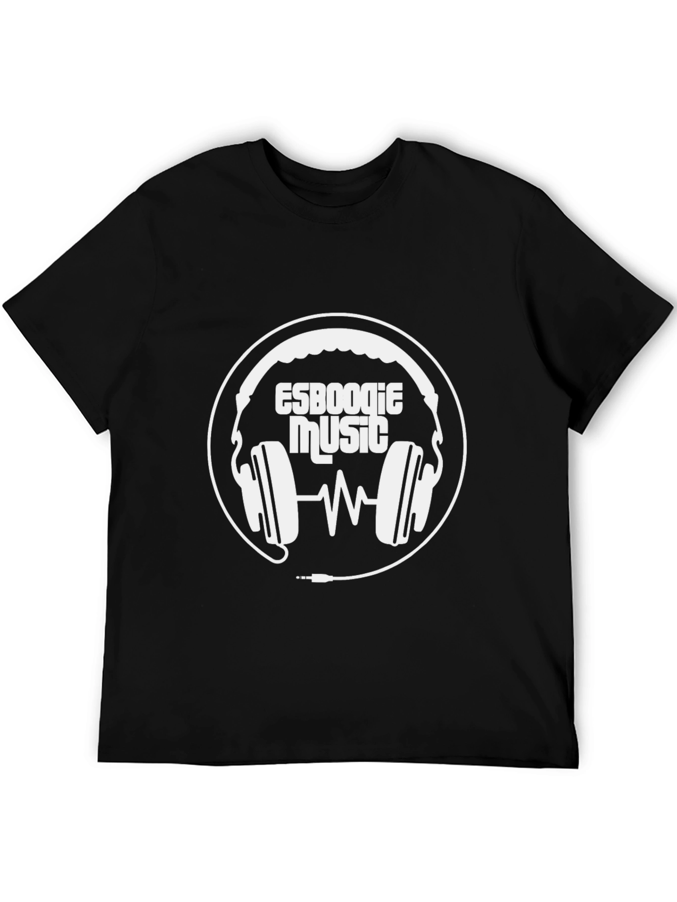 Esboogie Music Black Graphic Tee