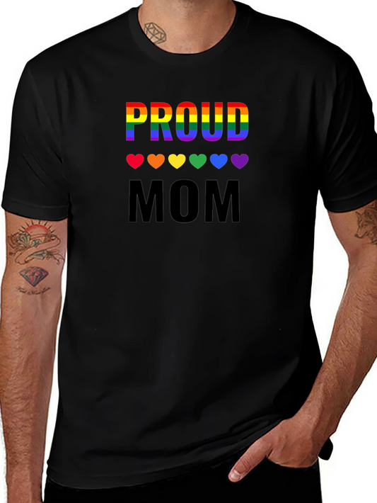 Proud Mom LGBTQ+ Pride T-Shirt