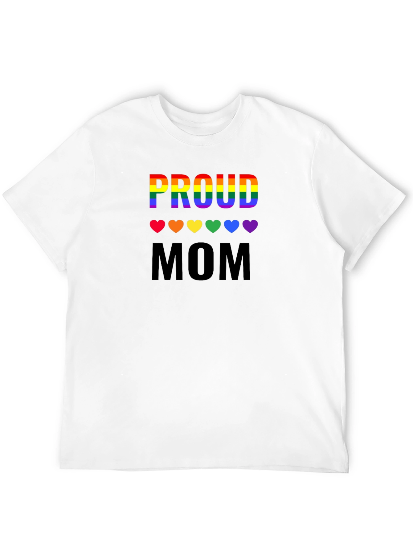 Proud Mom LGBTQ+ Pride T-Shirt