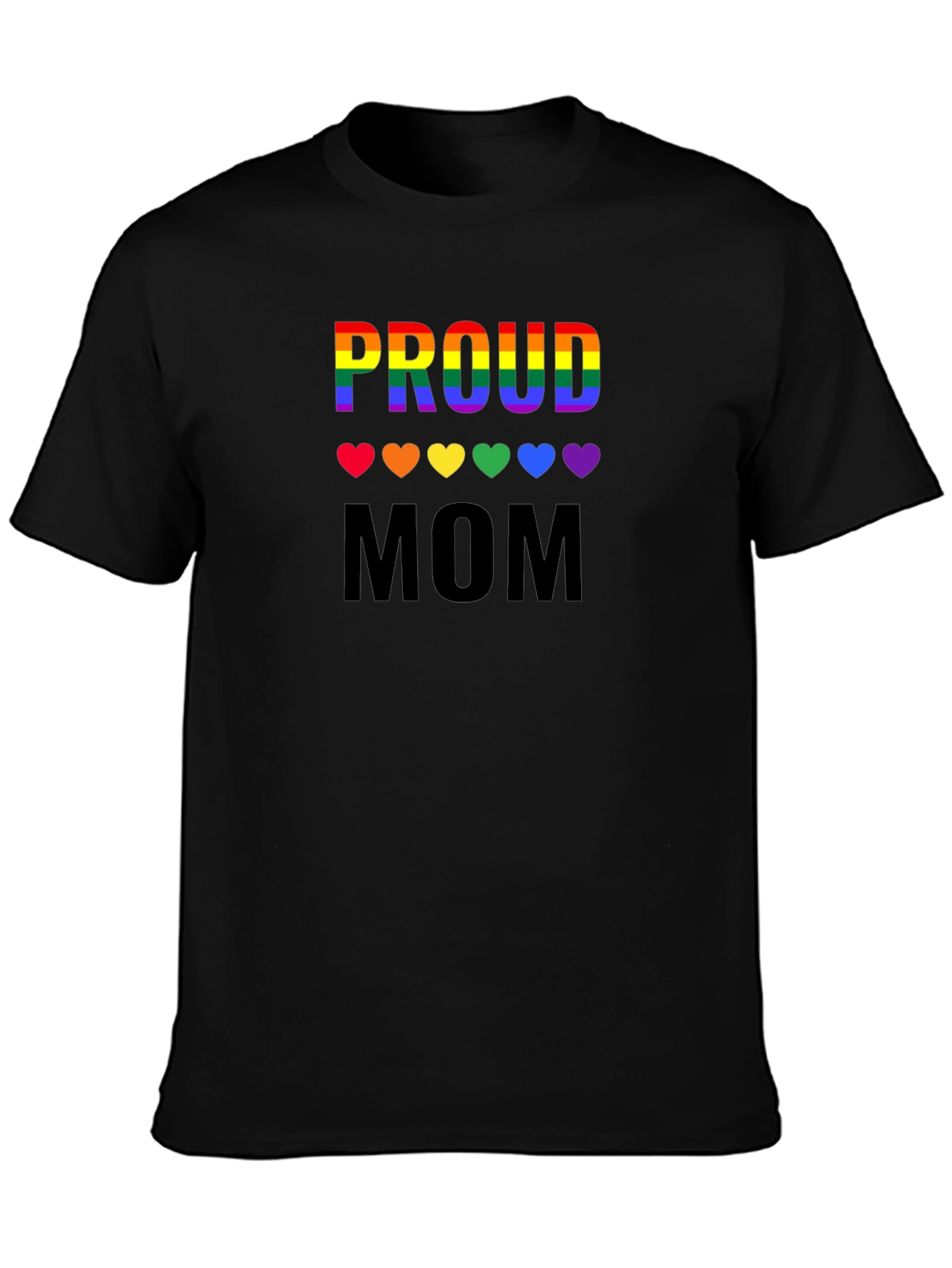 Proud Mom LGBTQ+ Pride T-Shirt