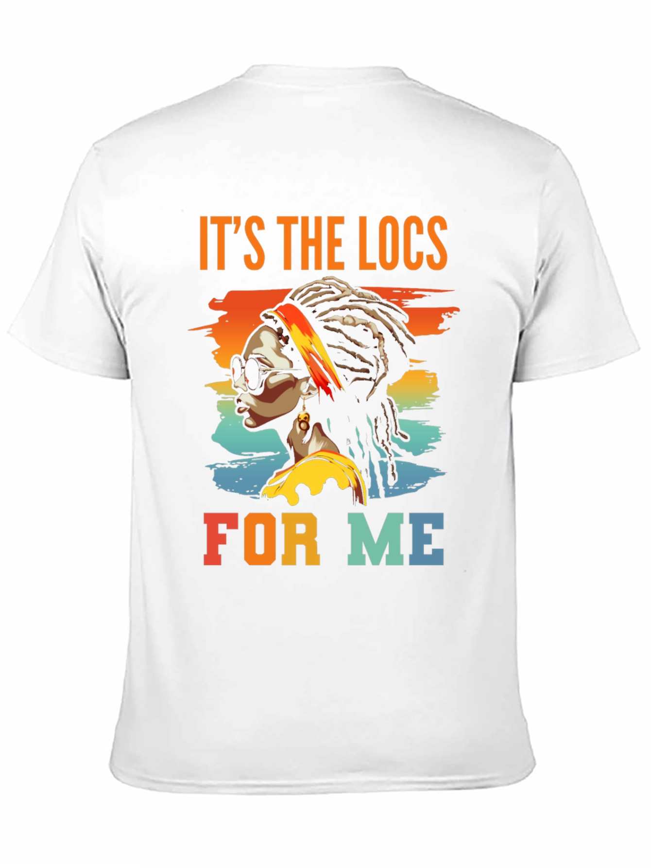 Retro Locs T-Shirt - Stylish Unisex Tee