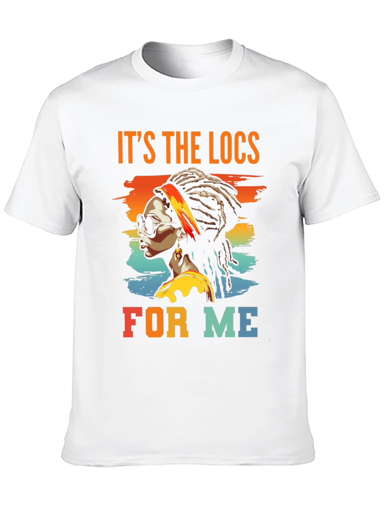 Retro Locs T-Shirt - Stylish Unisex Tee