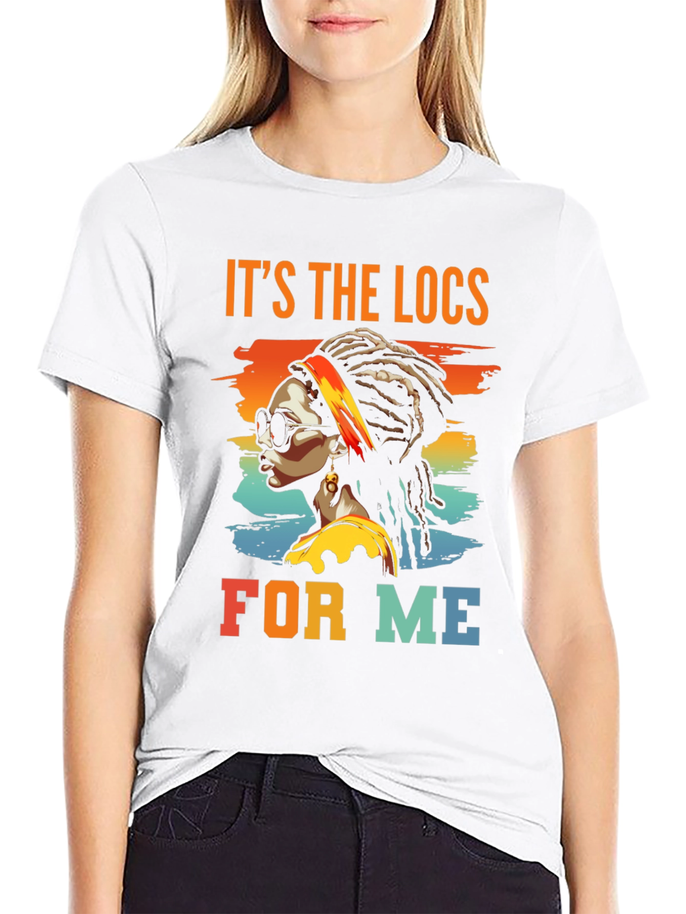 Retro Locs T-Shirt - Stylish Unisex Tee