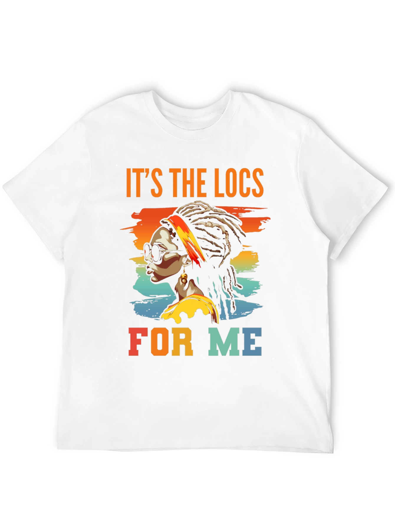 Retro Locs T-Shirt - Stylish Unisex Tee