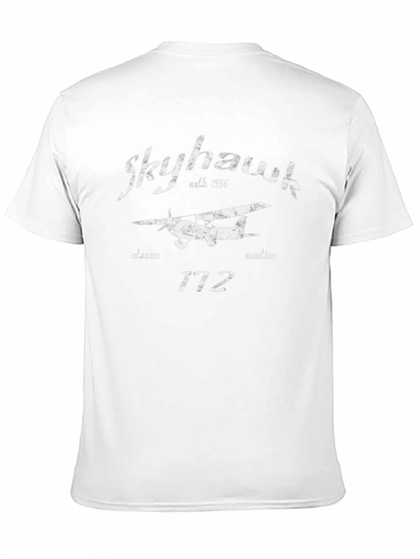 Skyhawk Aviation T-Shirt - Classic Airplane Design