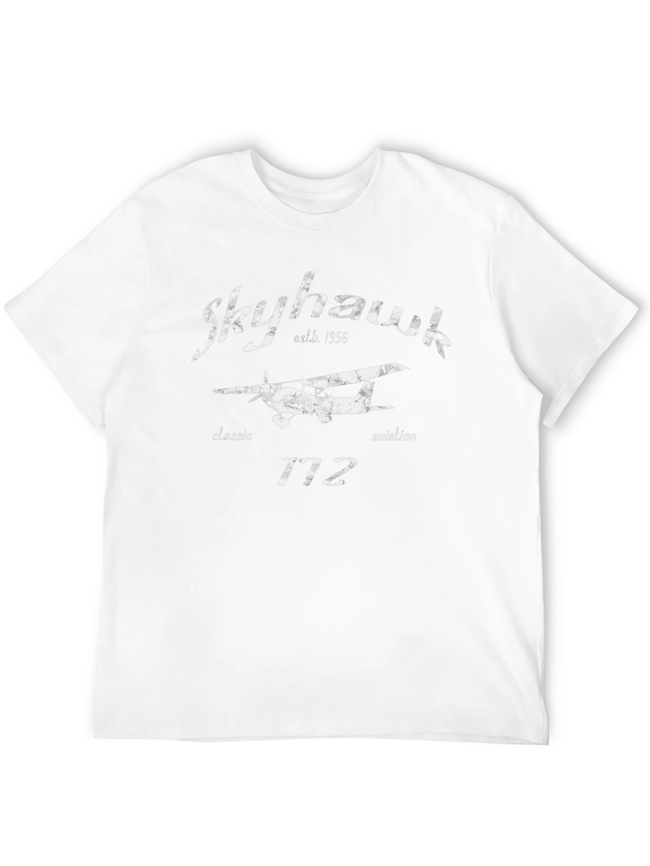 Skyhawk Aviation T-Shirt - Classic Airplane Design