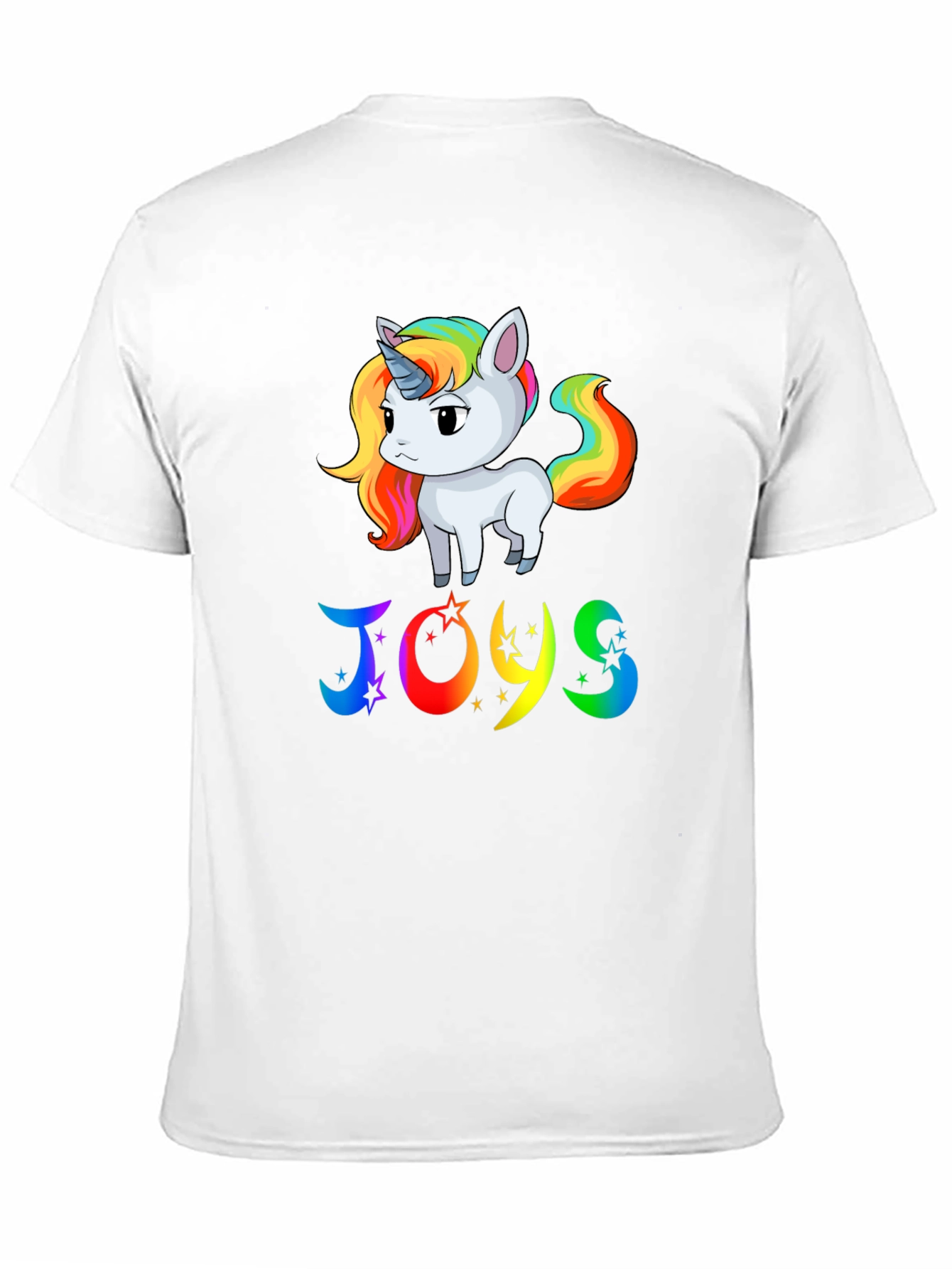 Rainbow Unicorn JOYS Graphic Tee