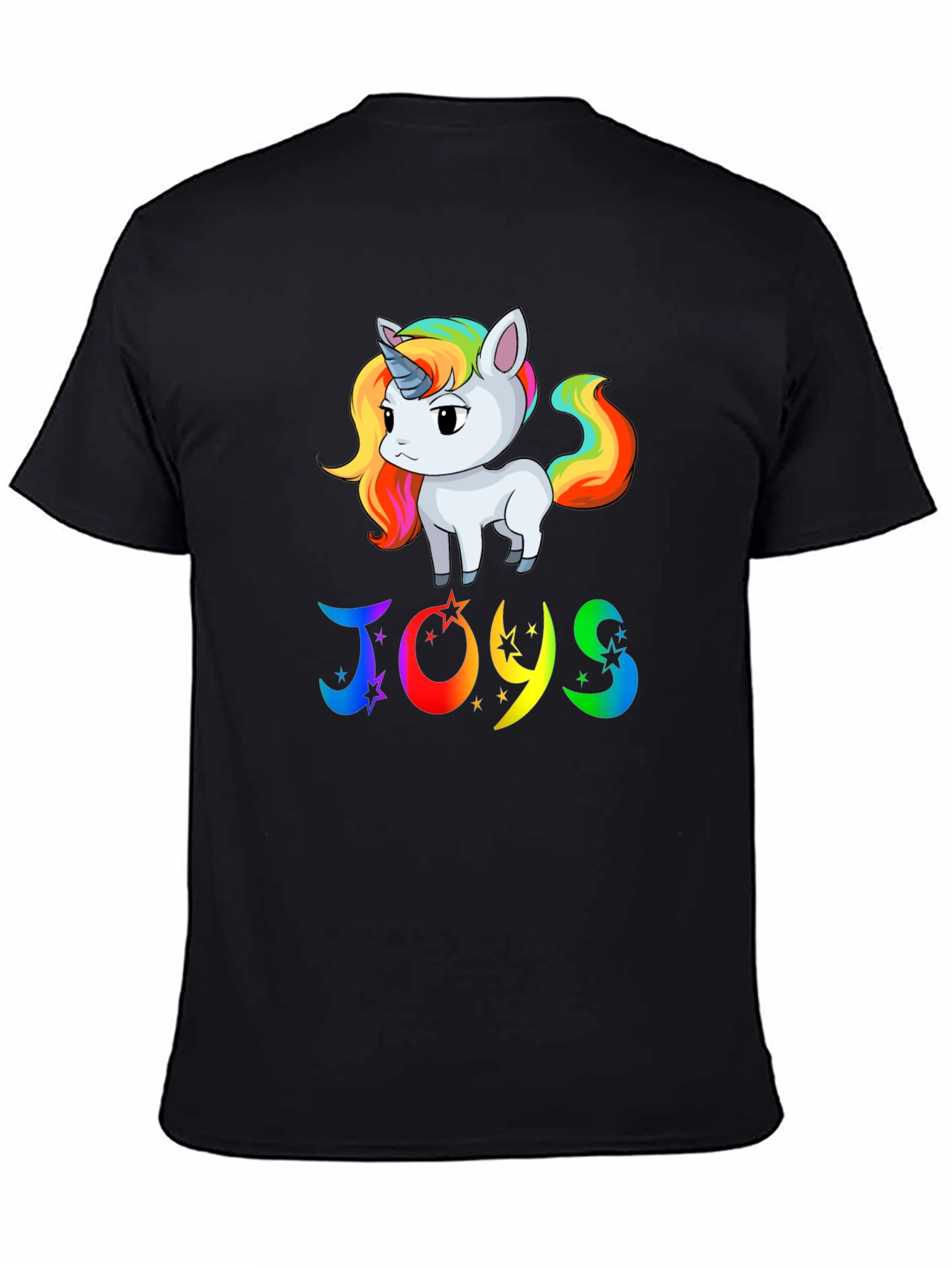 Rainbow Unicorn JOYS Graphic Tee