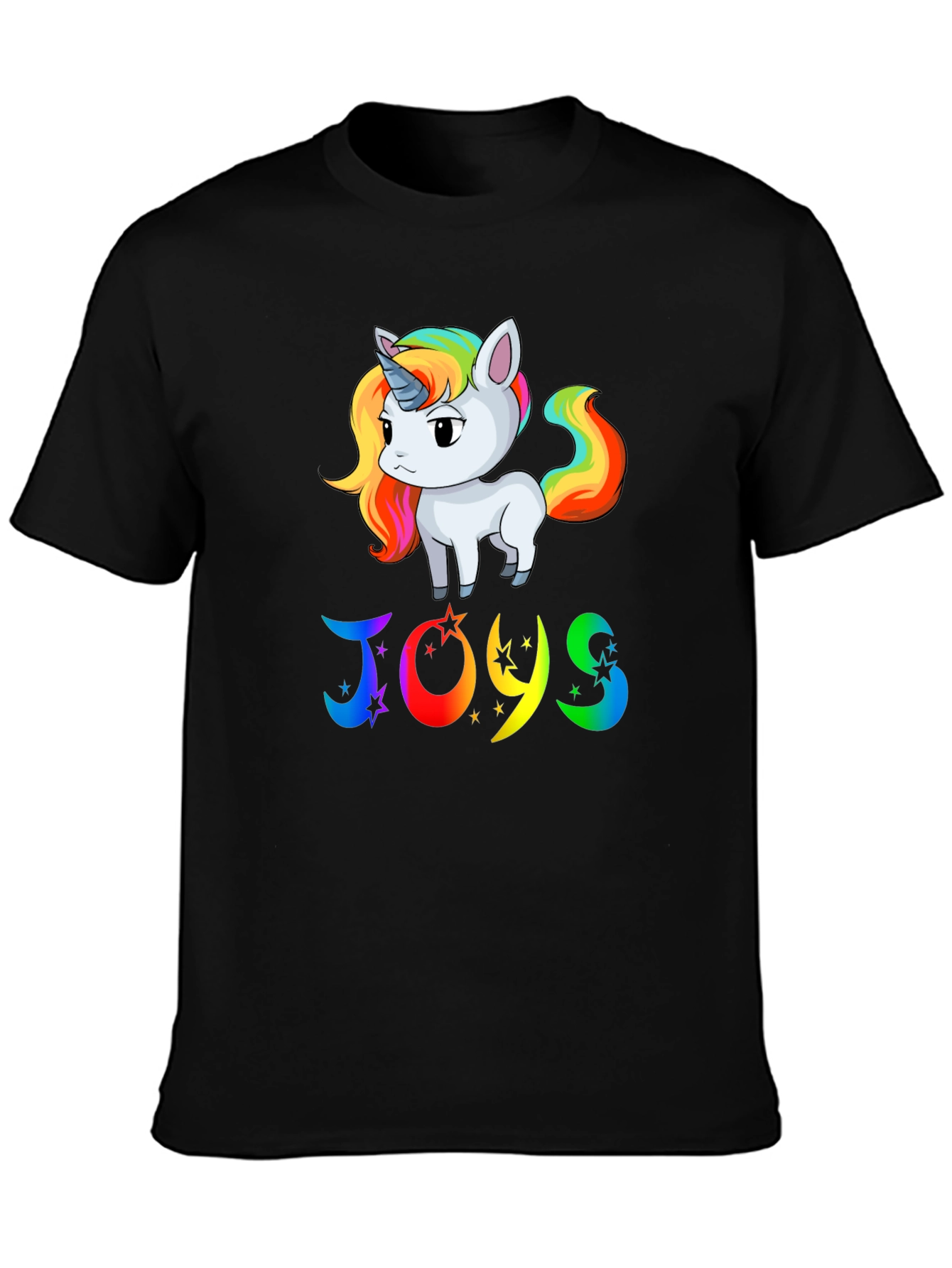 Rainbow Unicorn JOYS Graphic Tee