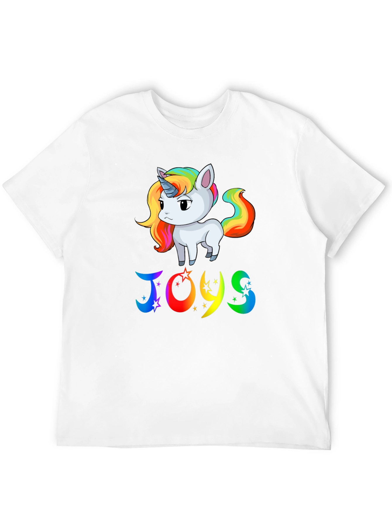 Rainbow Unicorn JOYS Graphic Tee