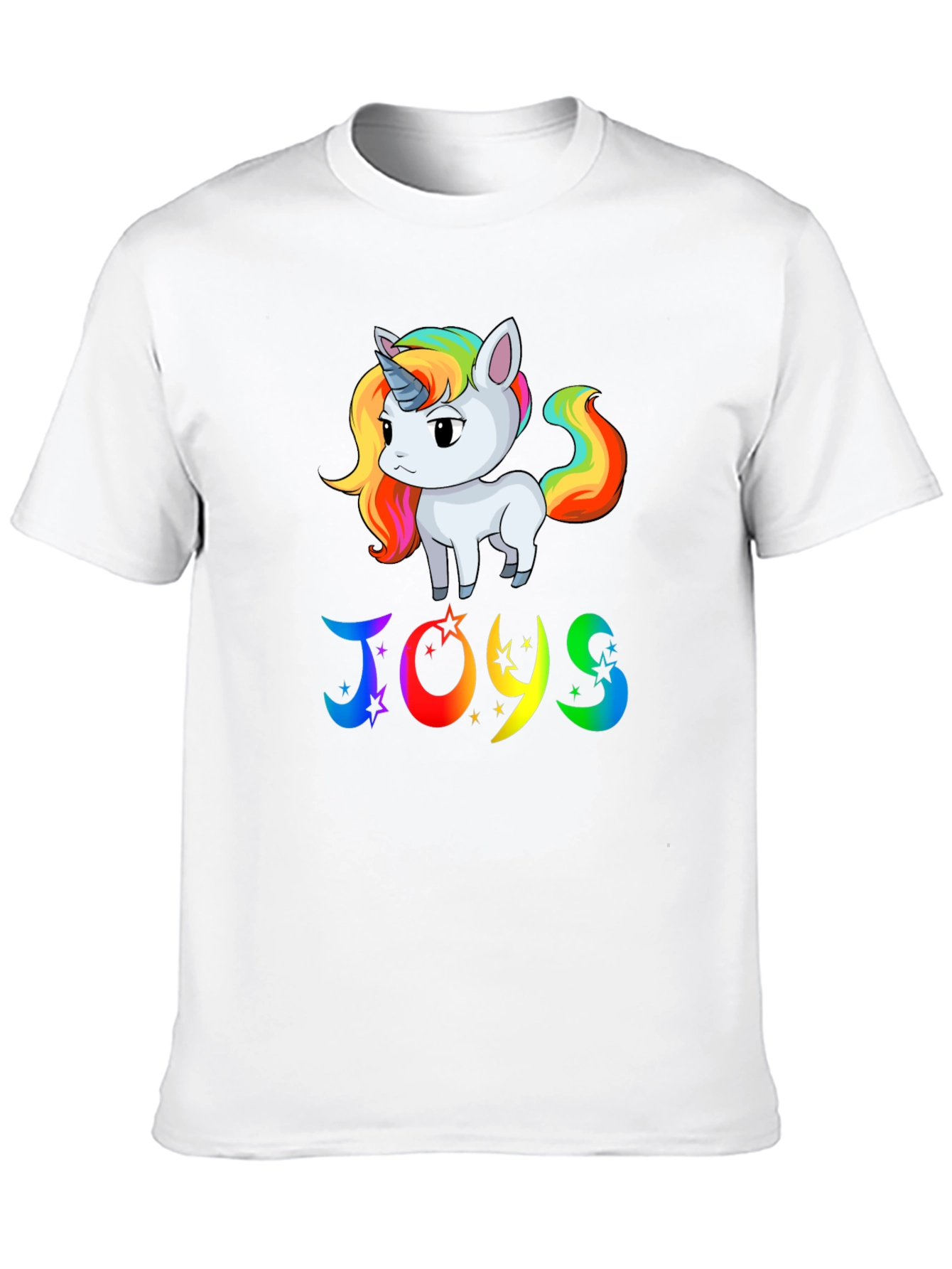 Rainbow Unicorn JOYS Graphic Tee