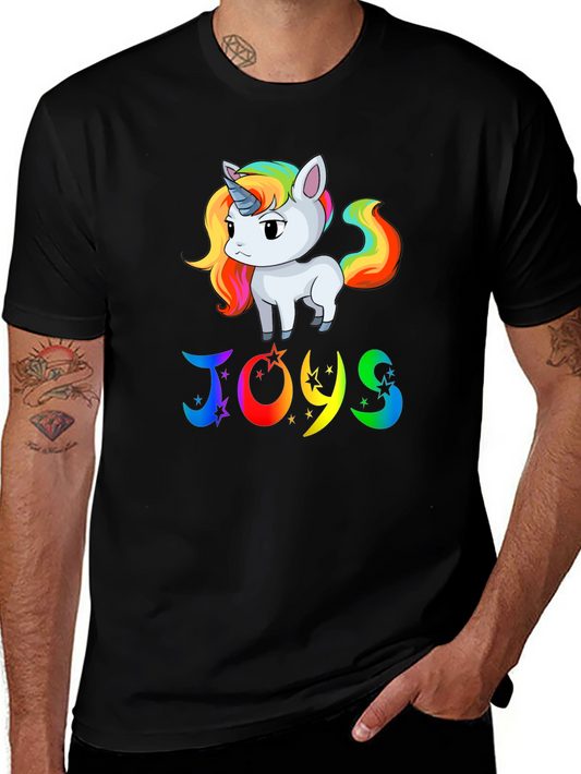 Rainbow Unicorn JOYS Graphic Tee