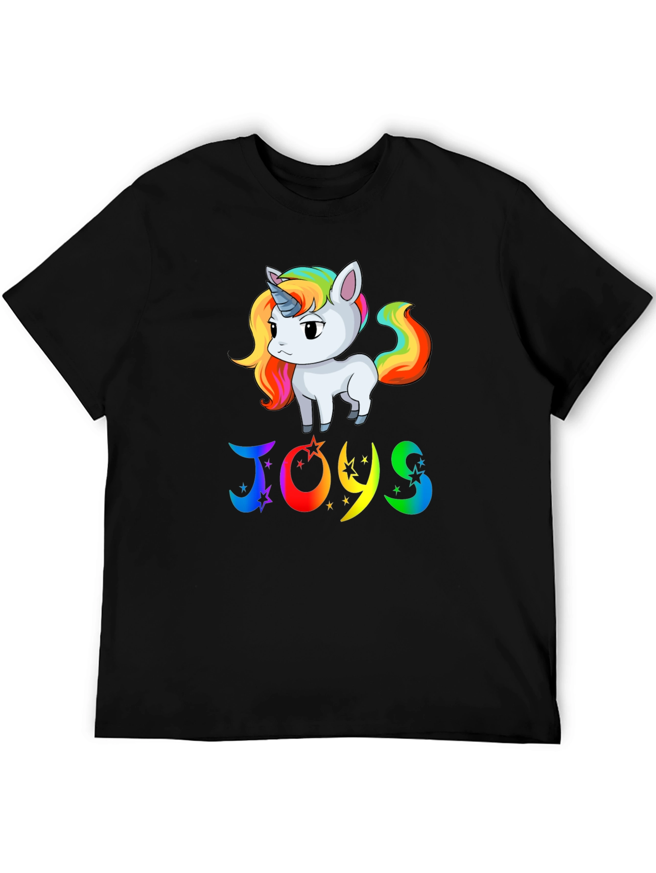 Rainbow Unicorn JOYS Graphic Tee