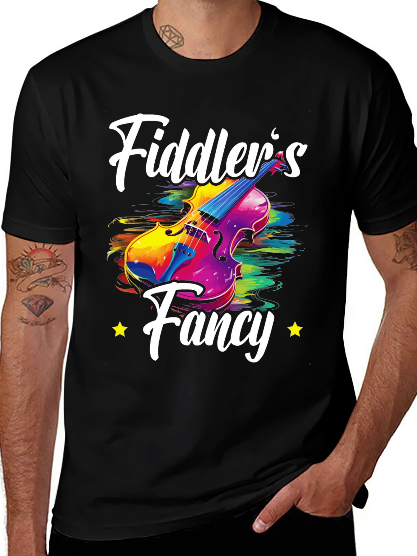 Fiddlers Fancy Graphic T-Shirt