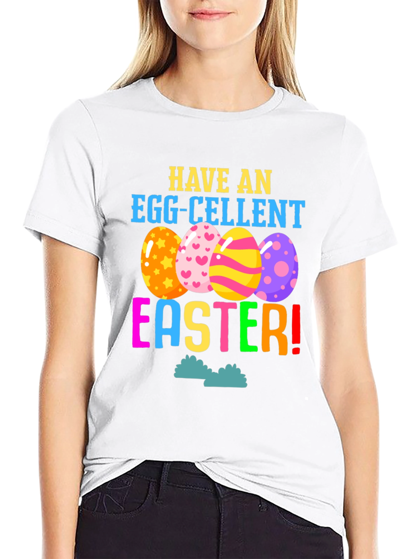 Egg-cellent Easter Graphic Tee