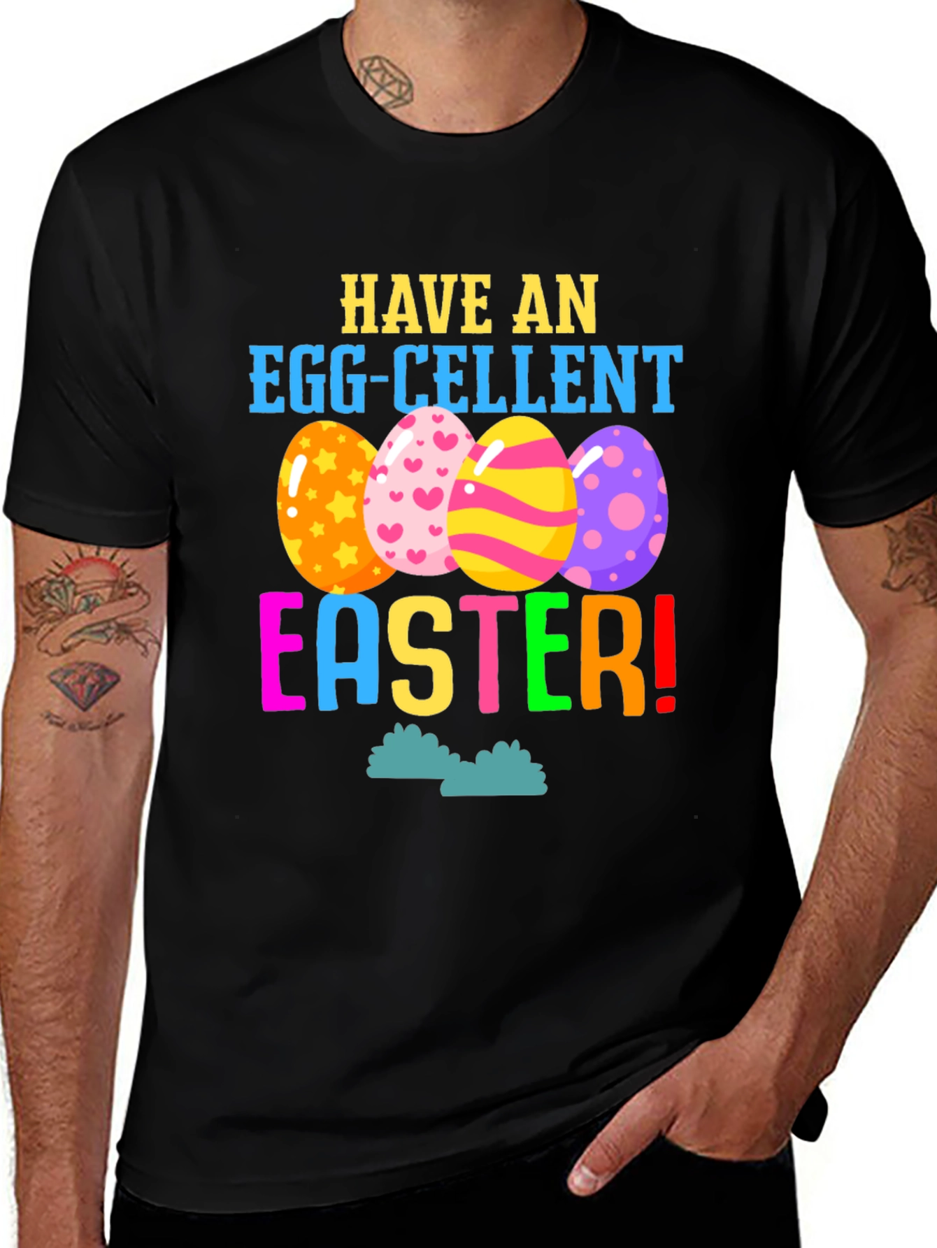 Egg-cellent Easter Graphic Tee