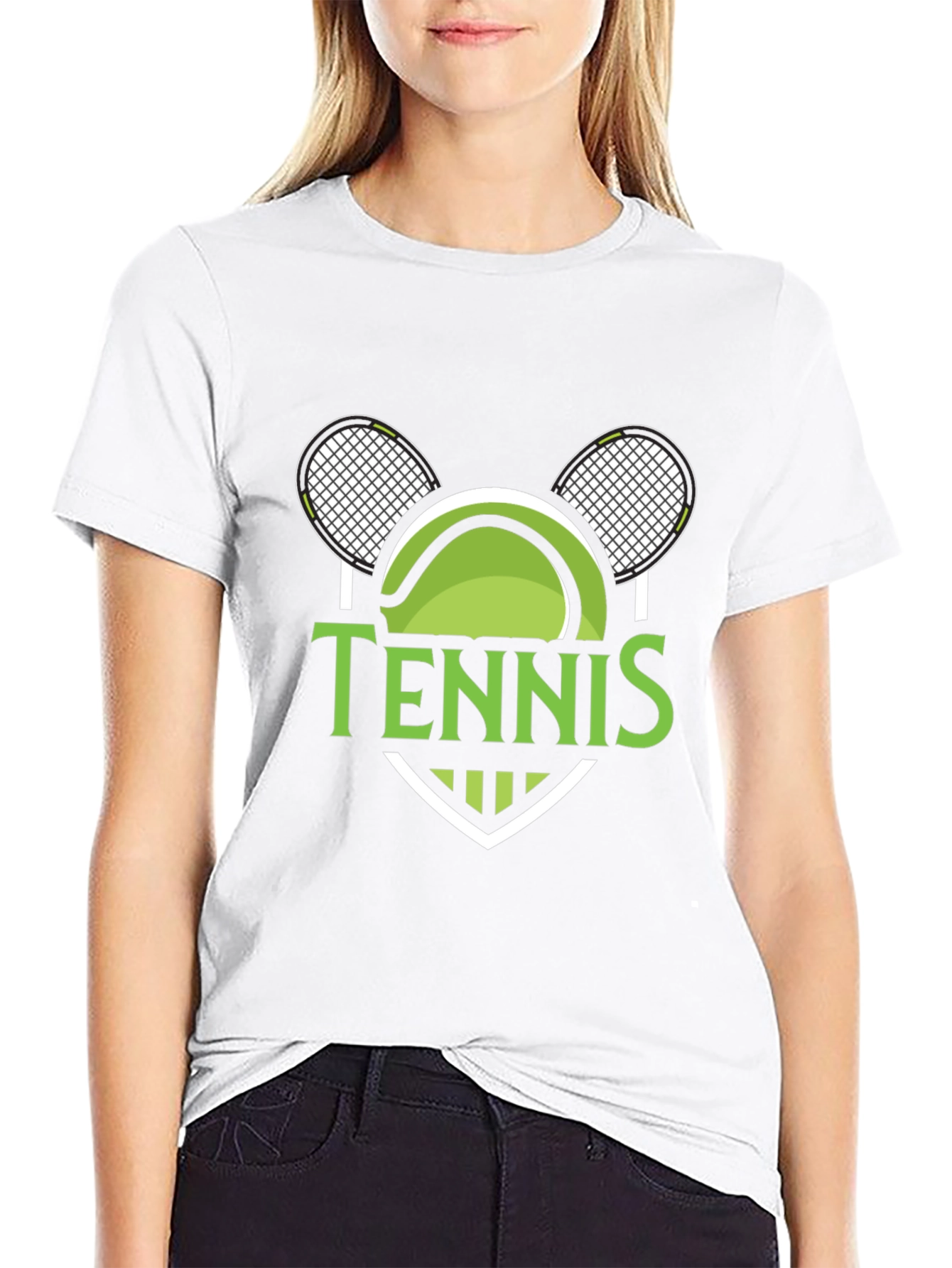 Tennis Graphic T-Shirt for Men