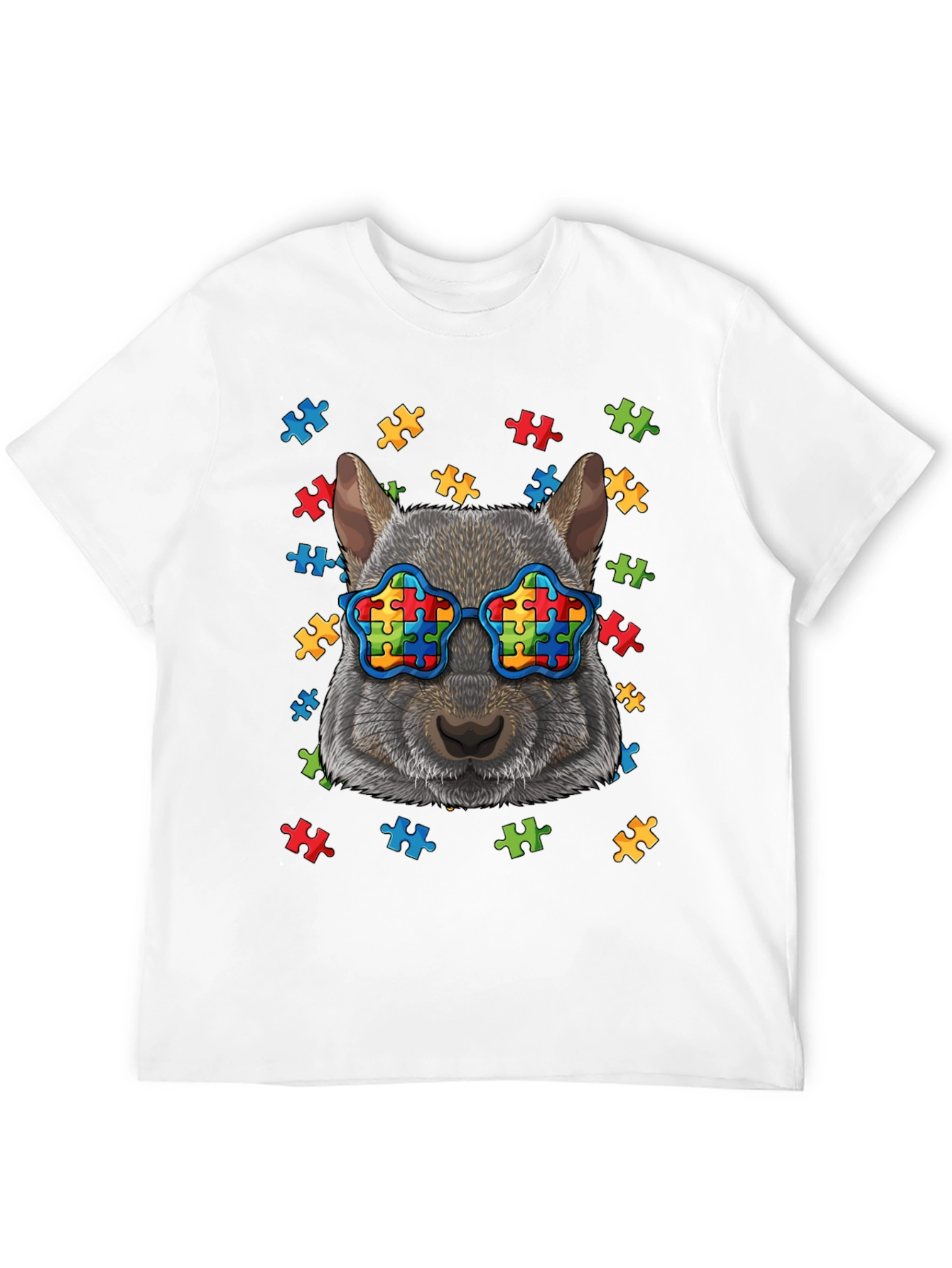 Autism Awareness Squirrel T-Shirt