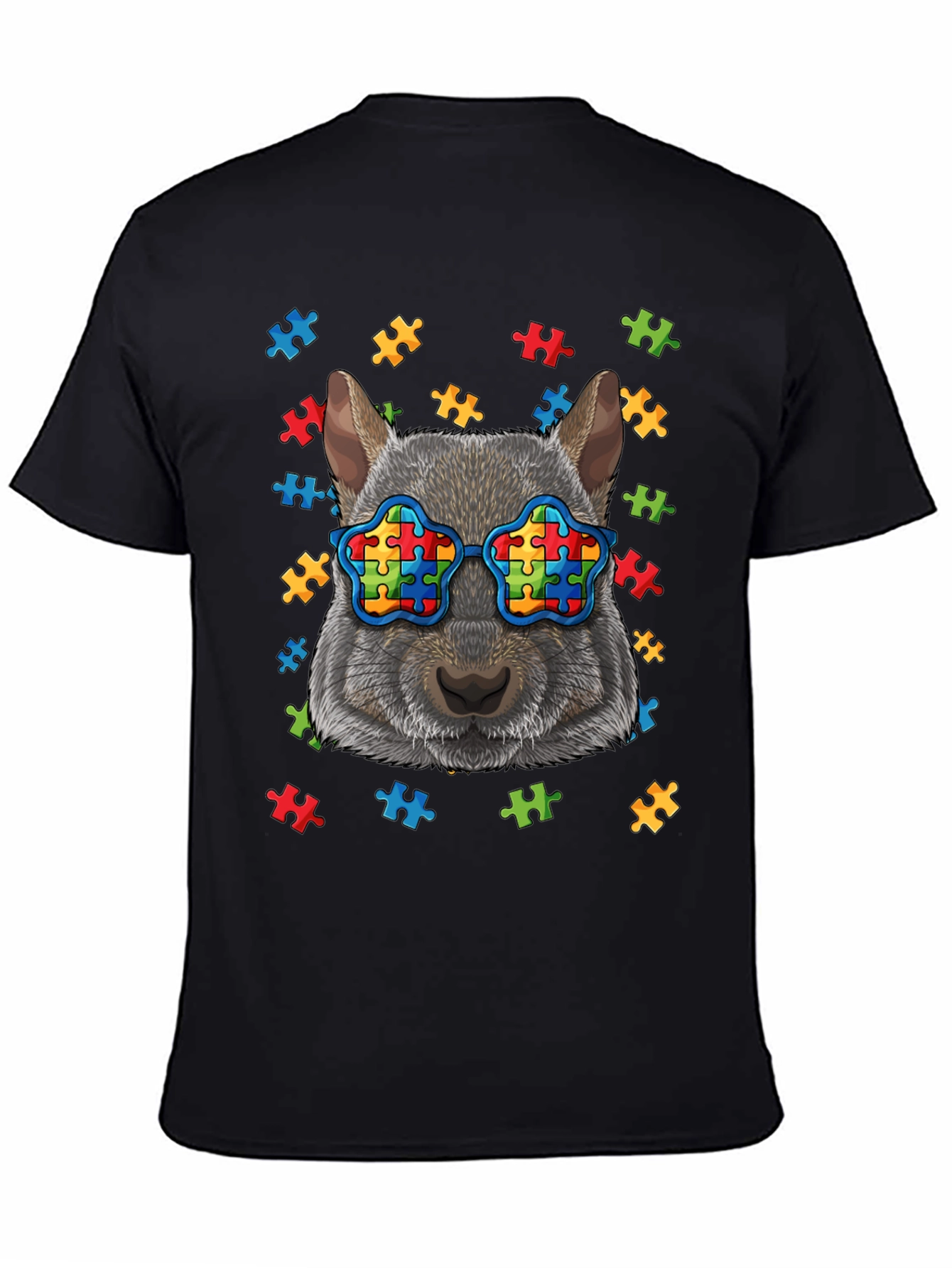 Autism Awareness Squirrel T-Shirt