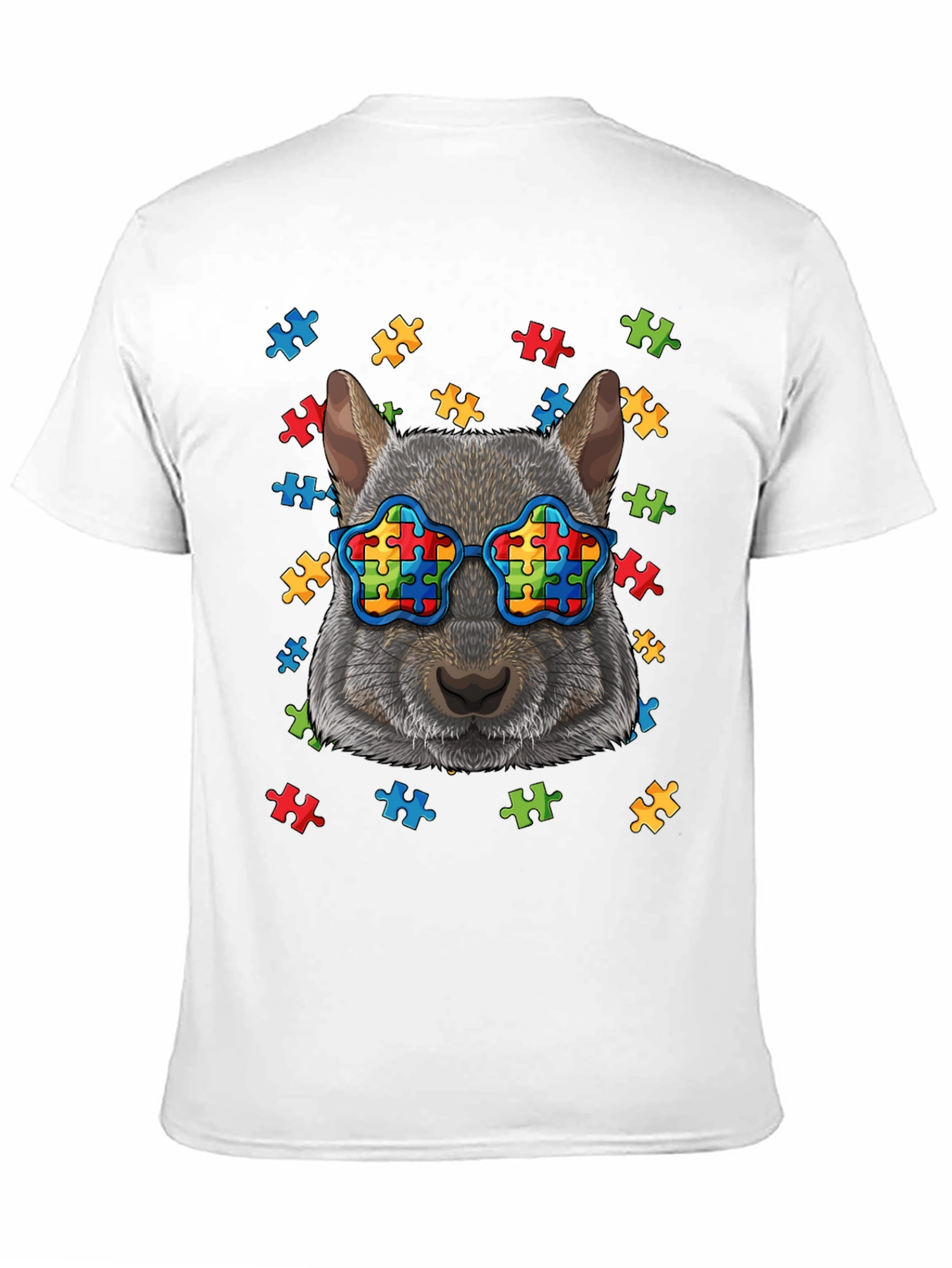 Autism Awareness Squirrel T-Shirt