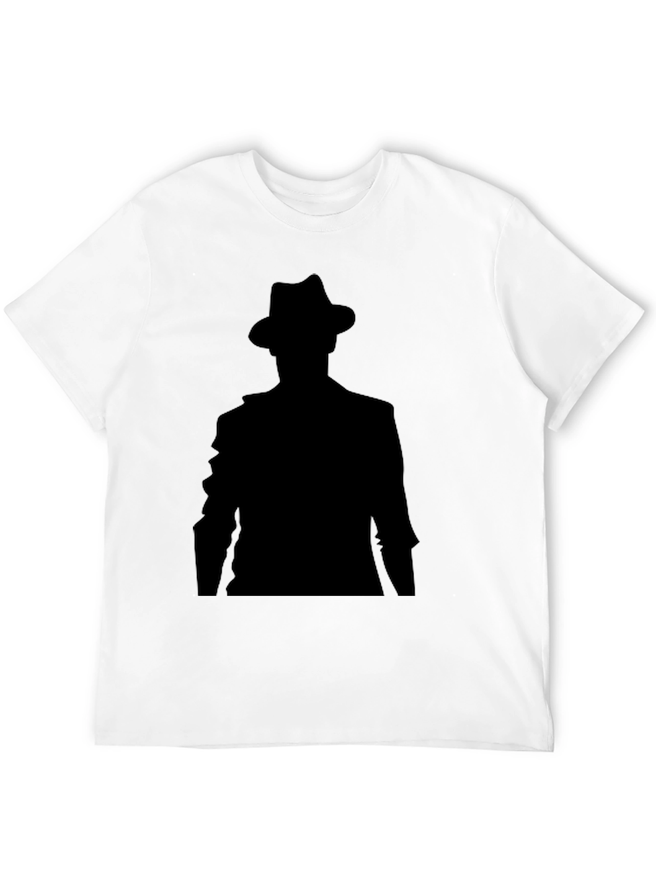 Mystery Man Black T-Shirt