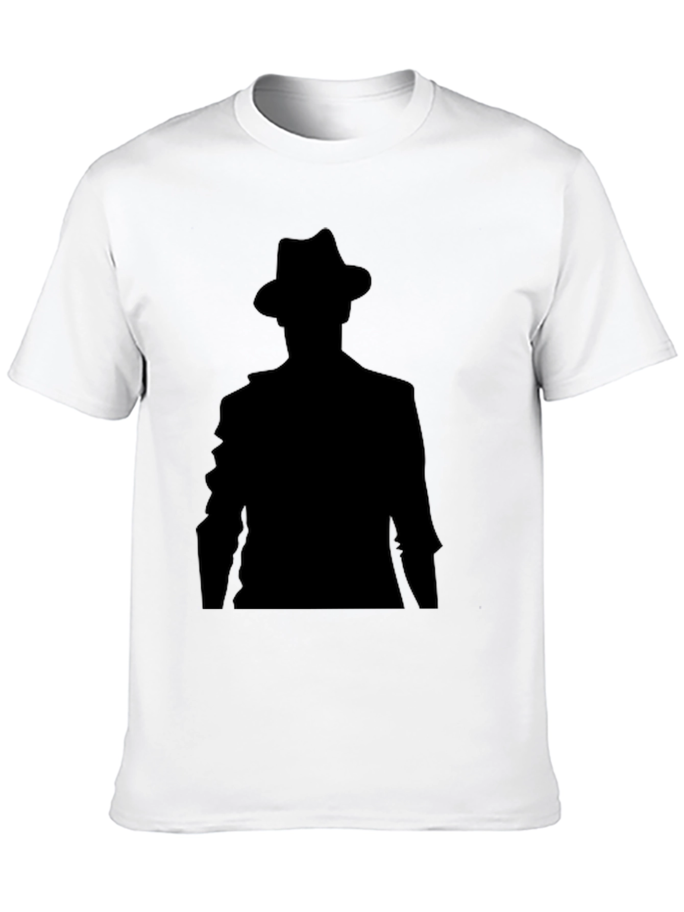 Mystery Man Black T-Shirt