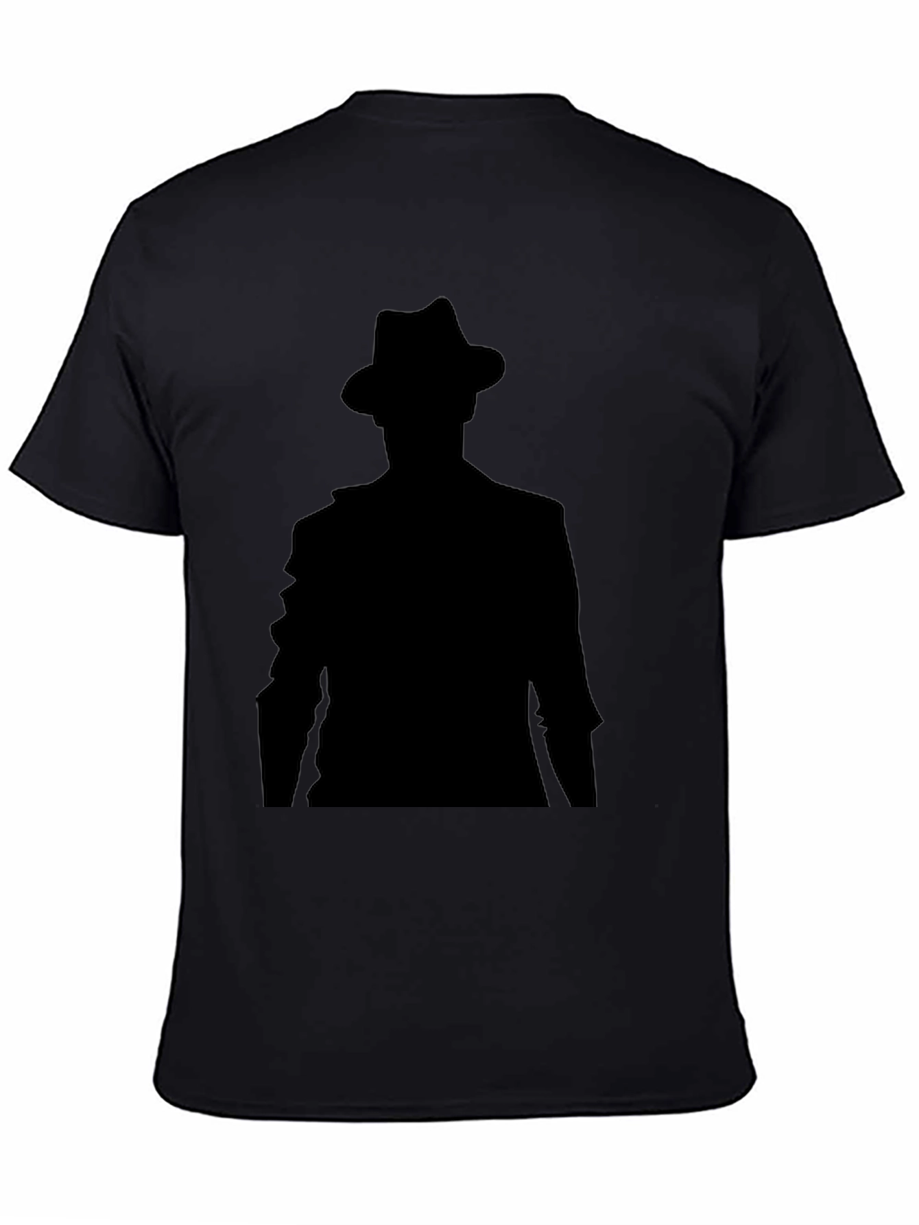 Mystery Man Black T-Shirt