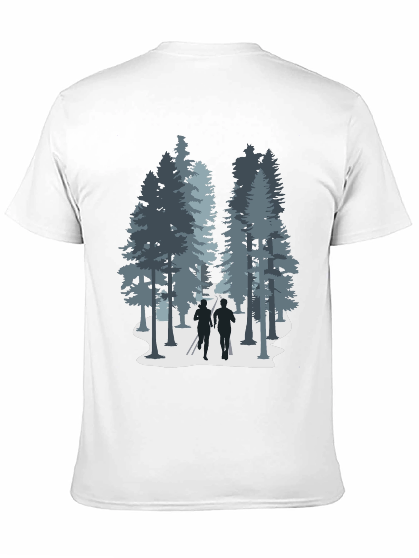 Nature Run Black Tee