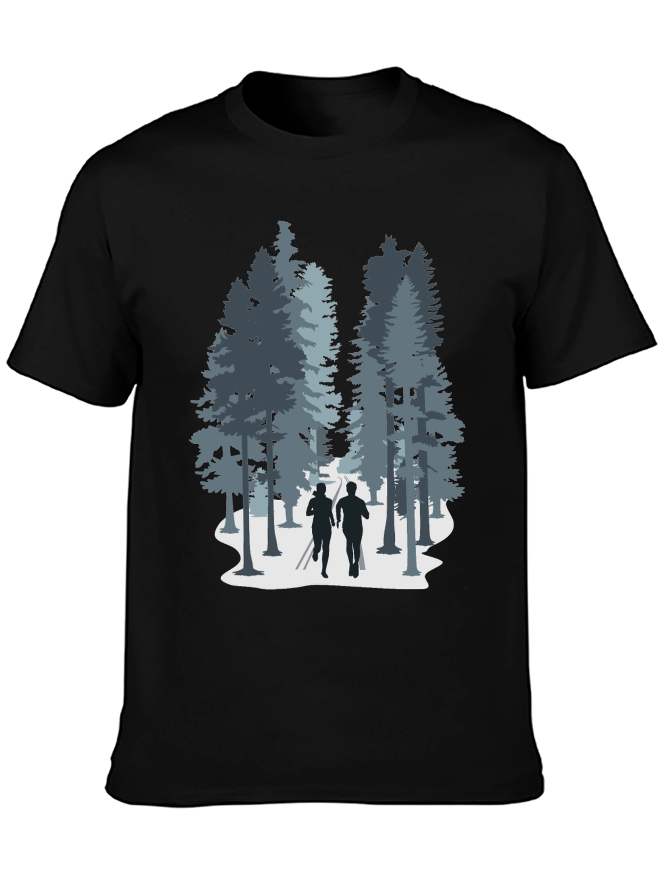 Nature Run Black Tee