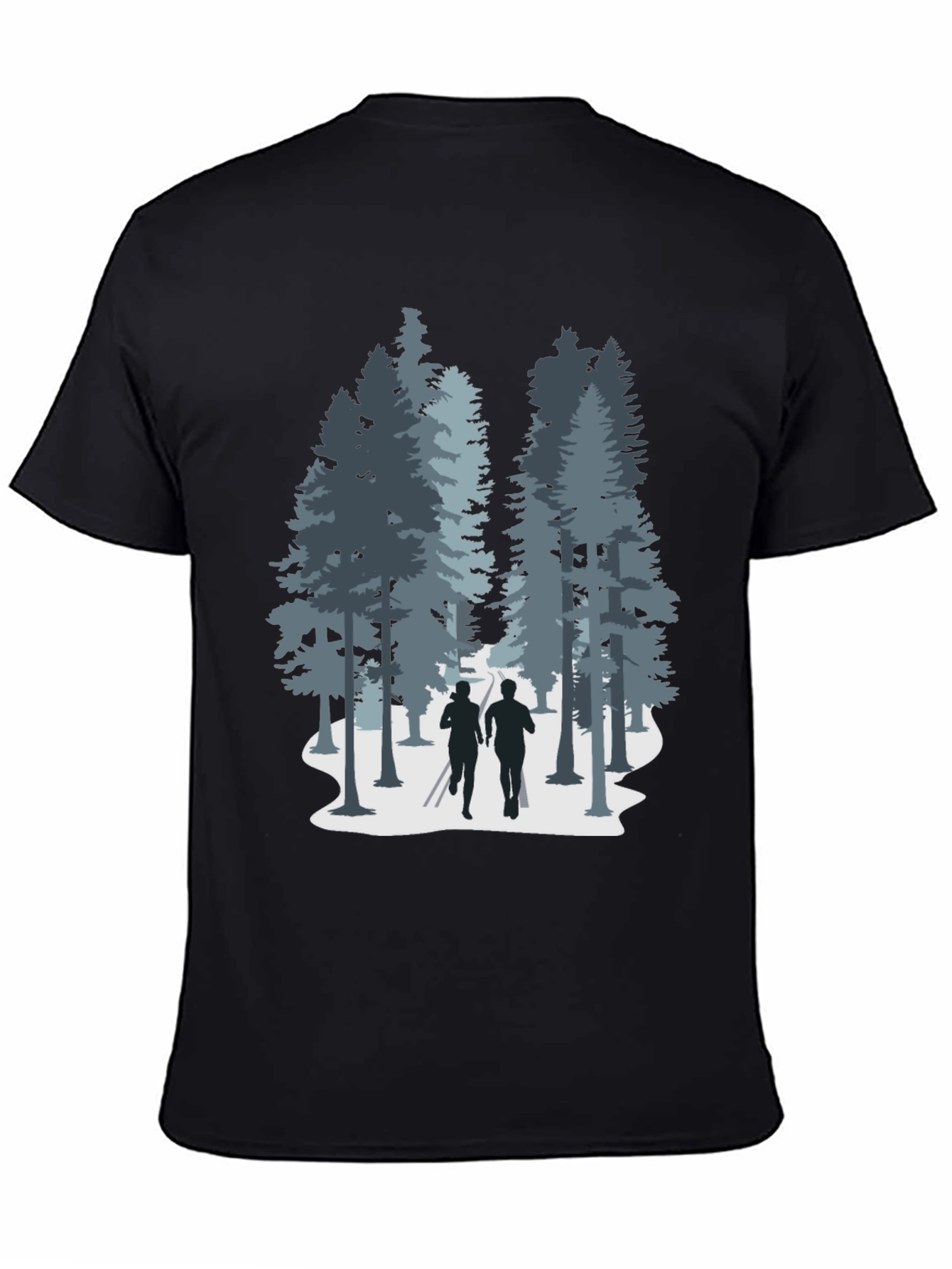 Nature Run Black Tee