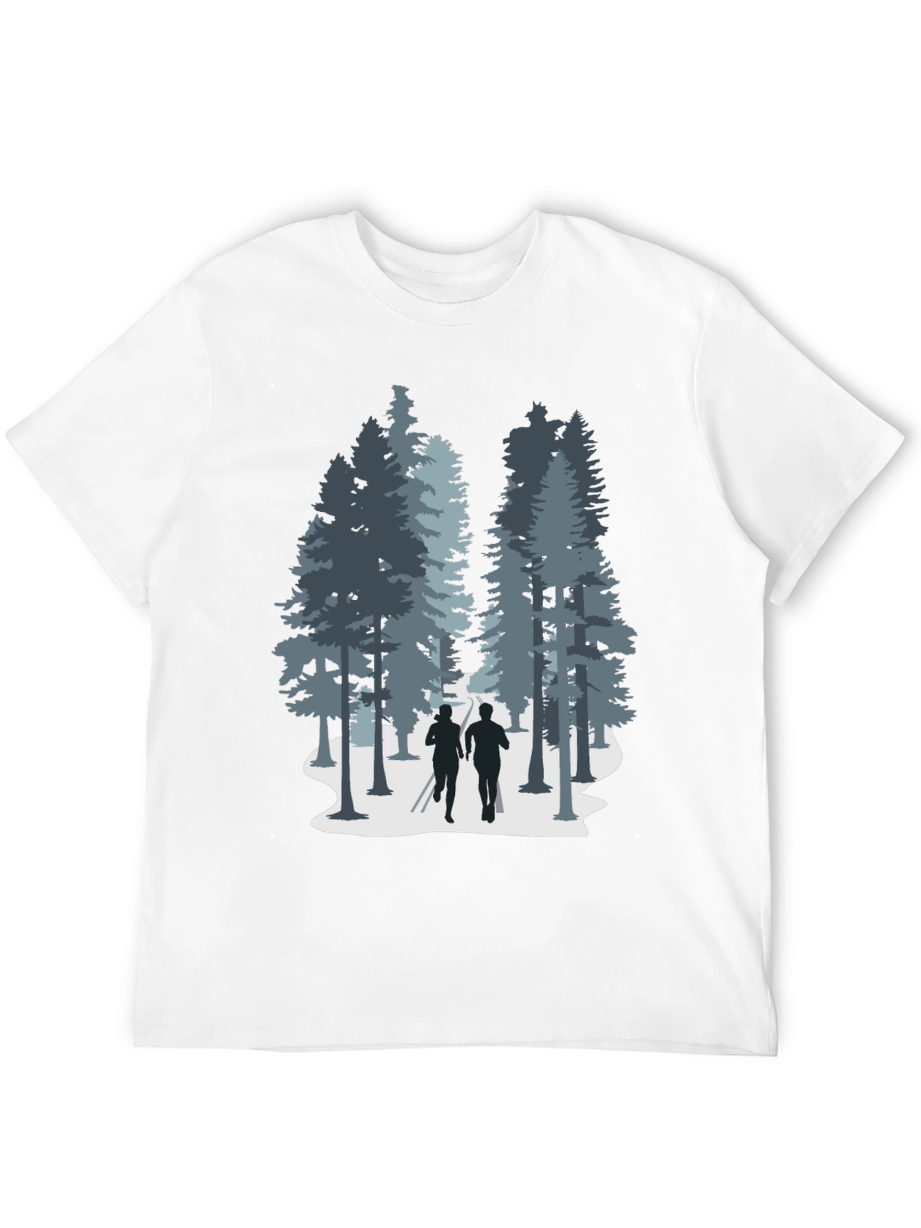 Nature Run Black Tee