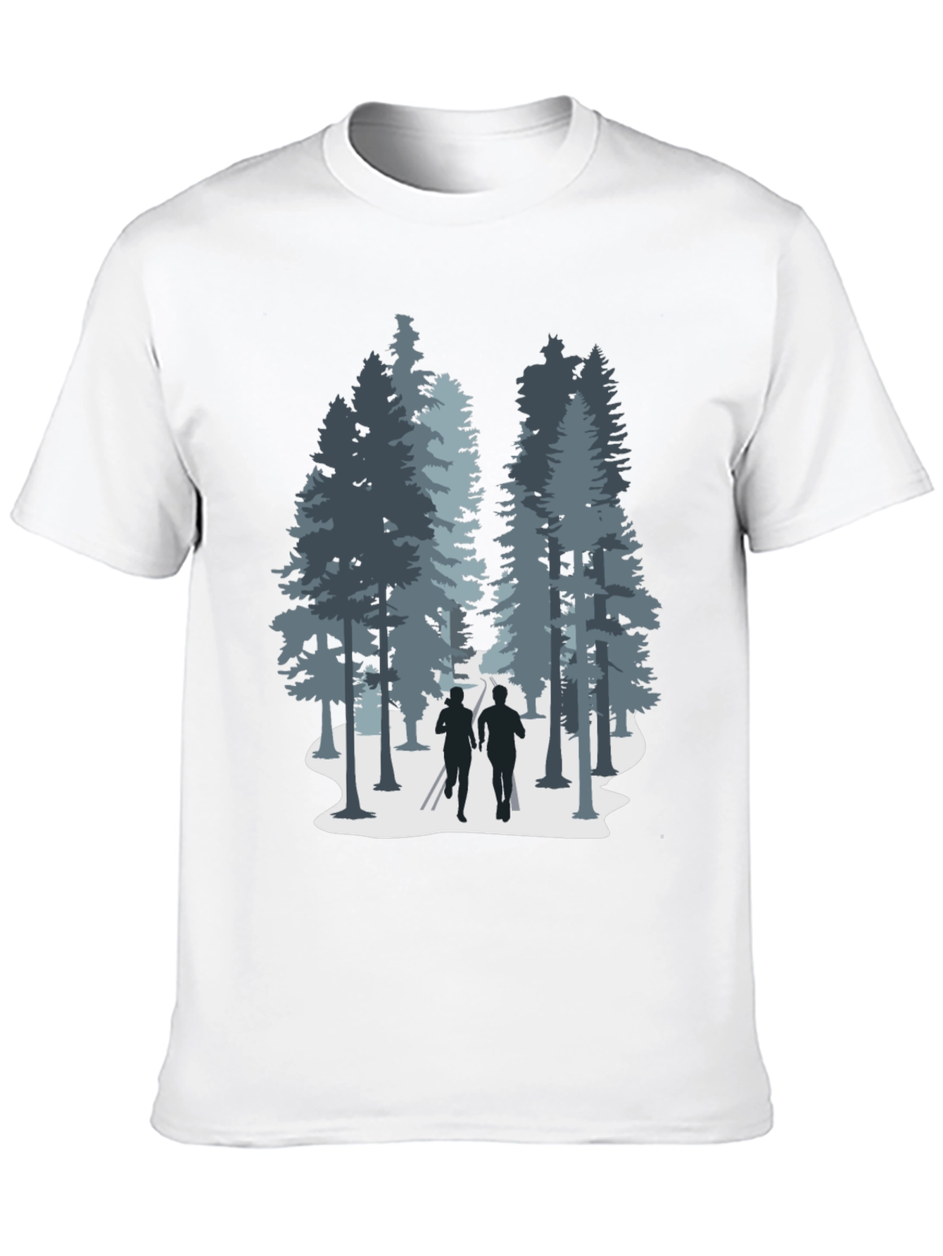 Nature Run Black Tee