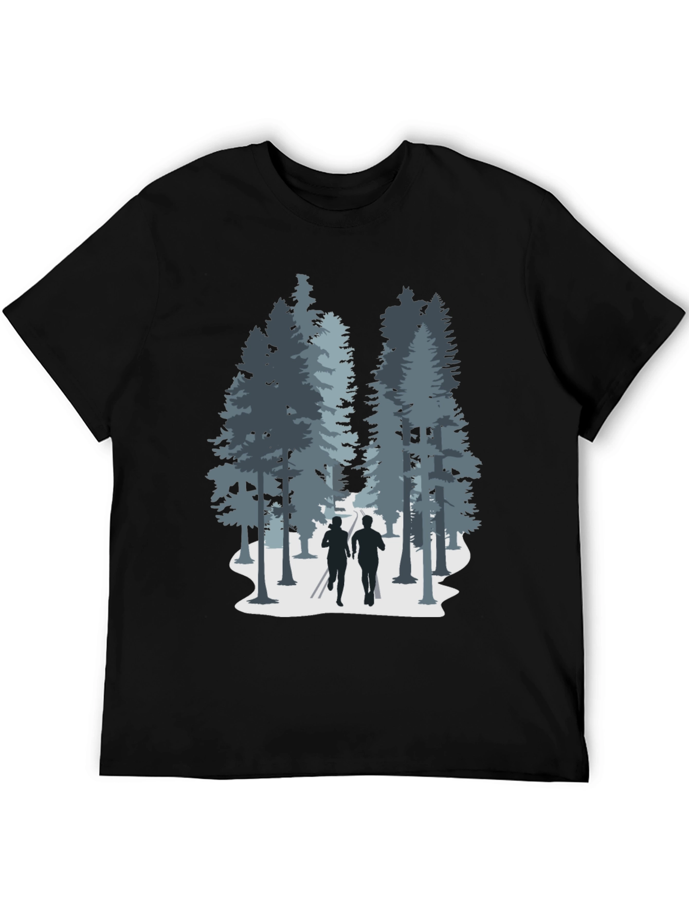Nature Run Black Tee