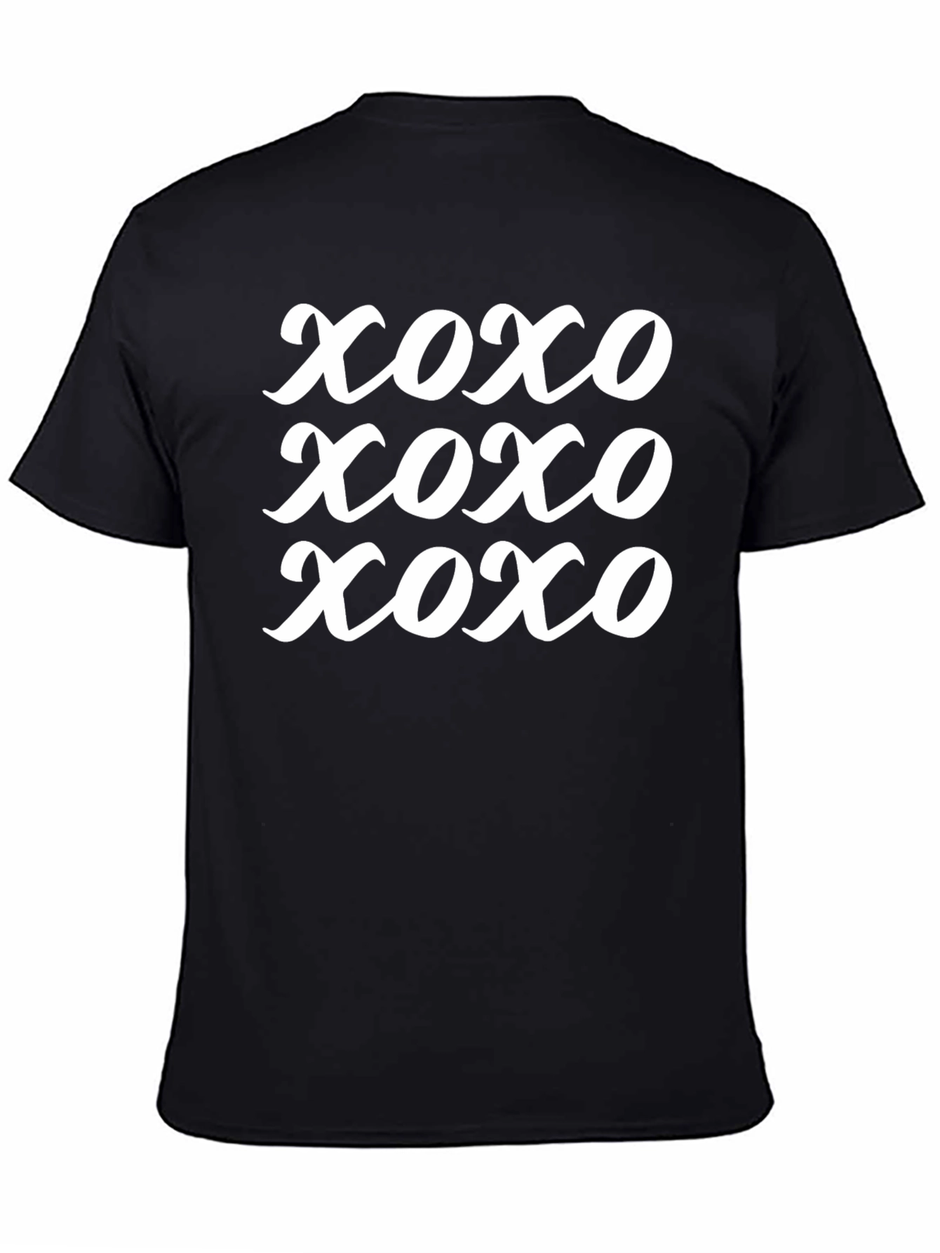 XOXO Graphic T-Shirt - Black
