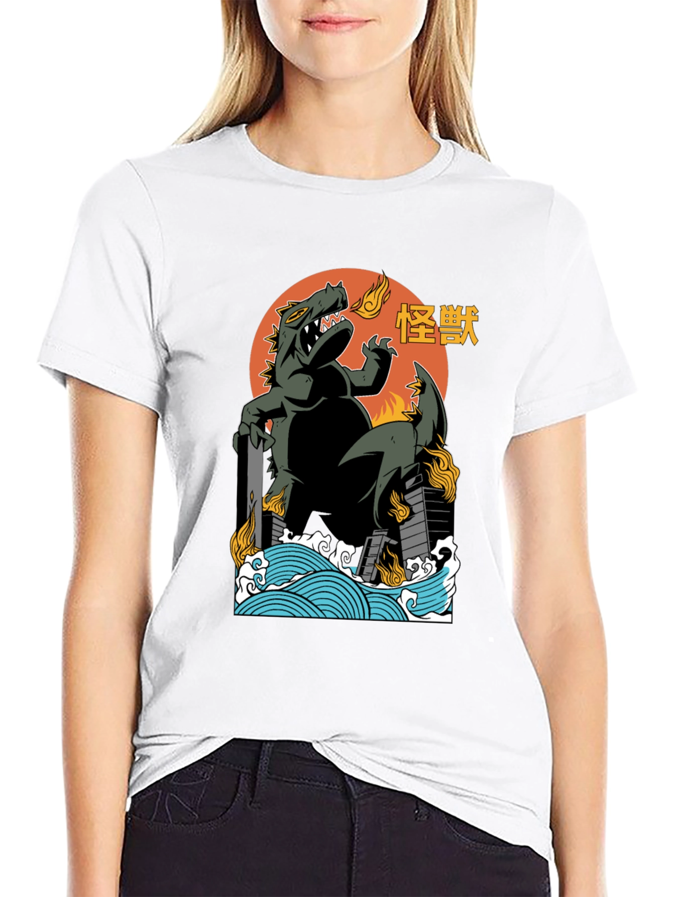 Godzilla Kaiju Graphic Tee - Unleash the Monster!