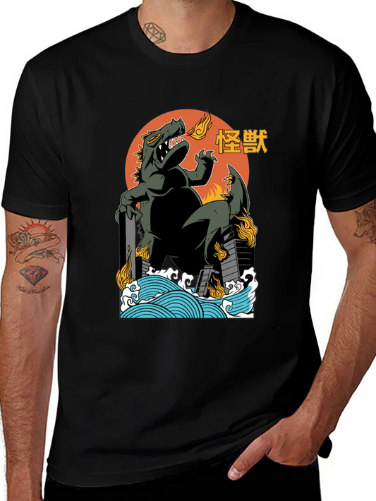 Godzilla Kaiju Graphic Tee - Unleash the Monster!