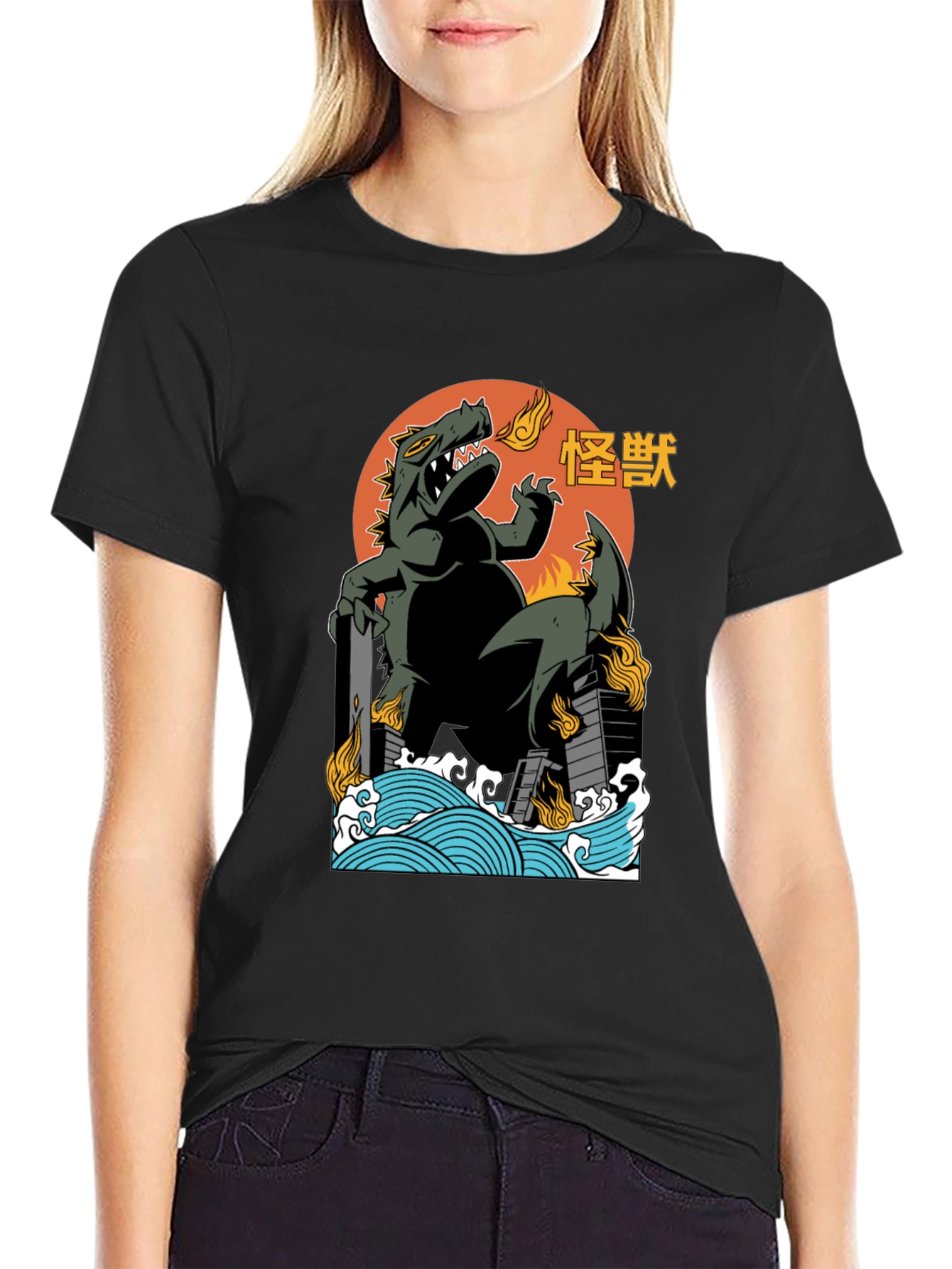 Godzilla Kaiju Graphic Tee - Unleash the Monster!