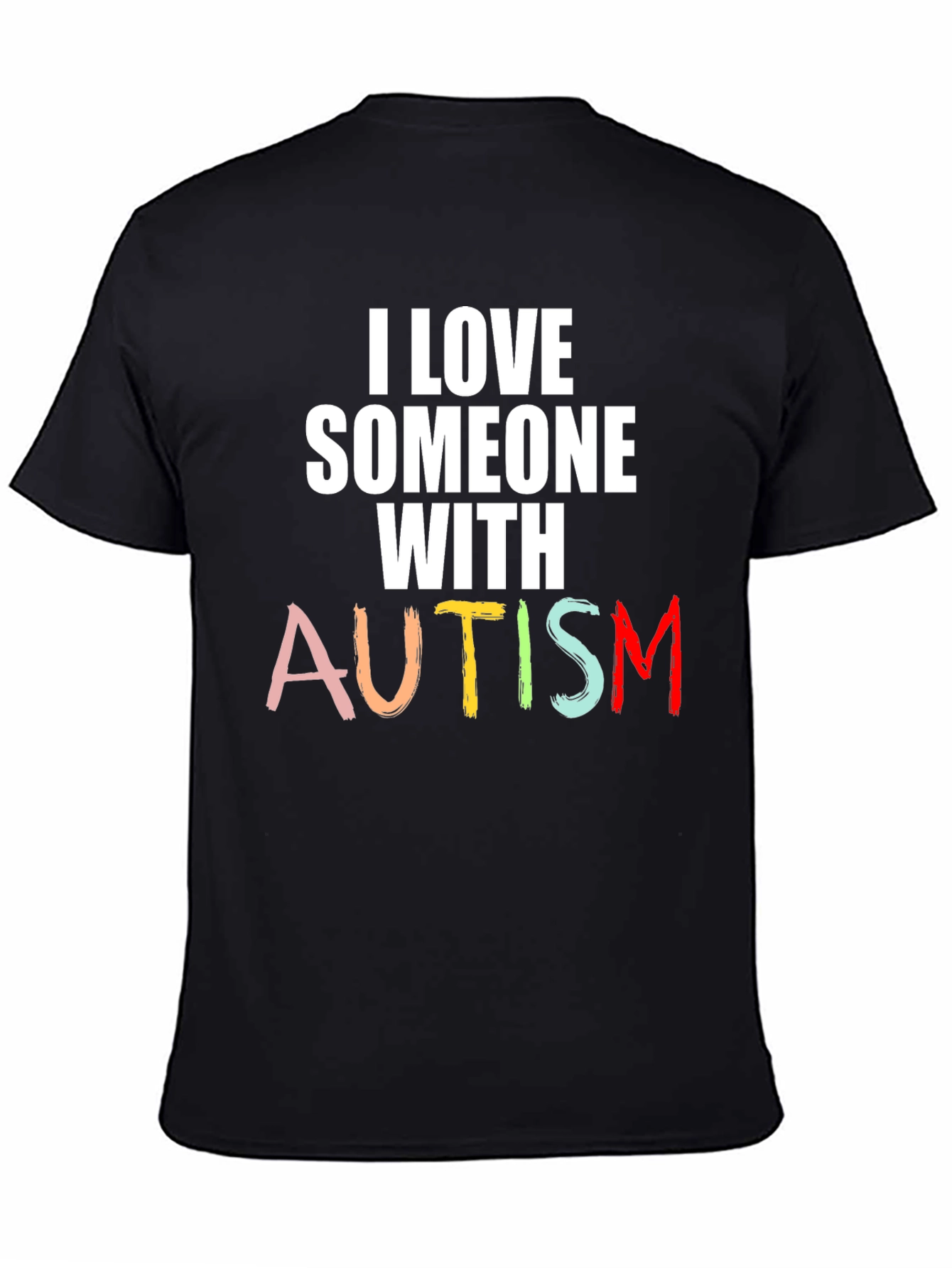 I Love Someone with Autism Awareness T-Shirt