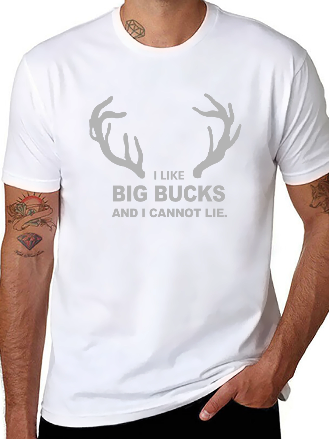 I Like Big Bucks T-Shirt - Funny Hunting Tee