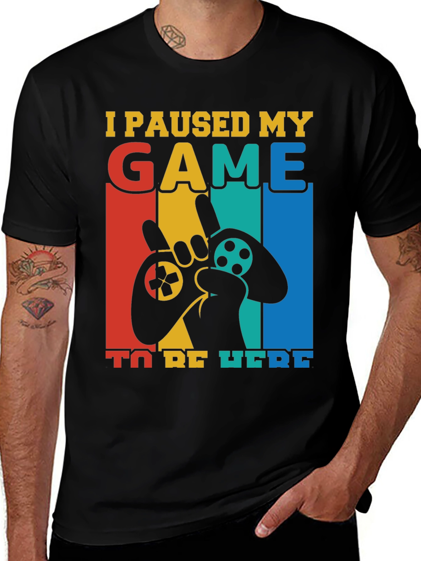 I Paused My Game to Be Here T-Shirt