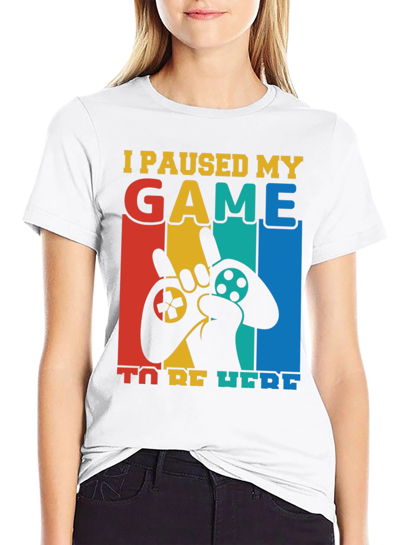 I Paused My Game to Be Here T-Shirt
