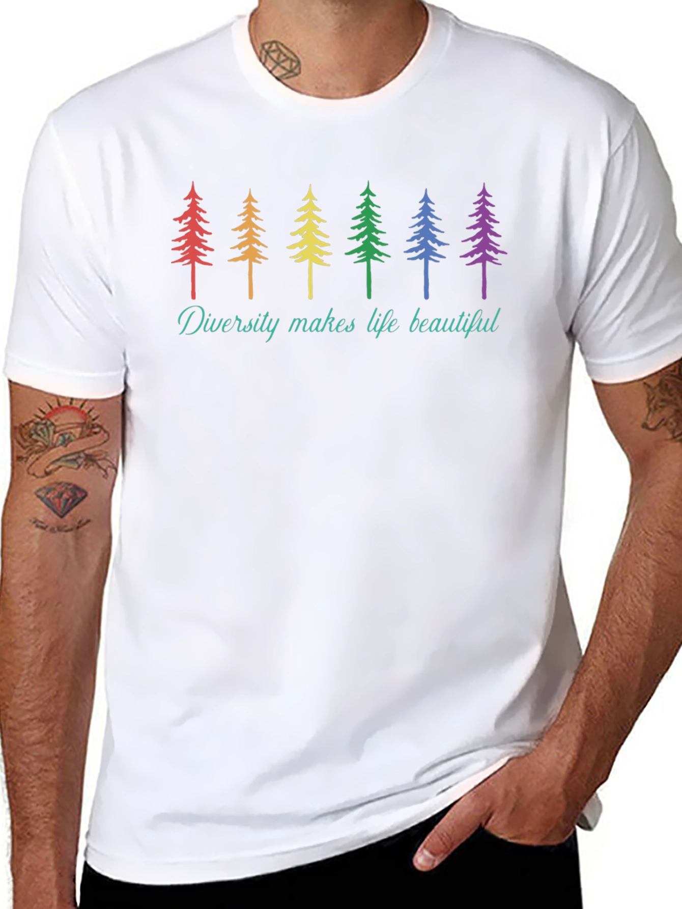 Diversity Makes Life Beautiful T-Shirt