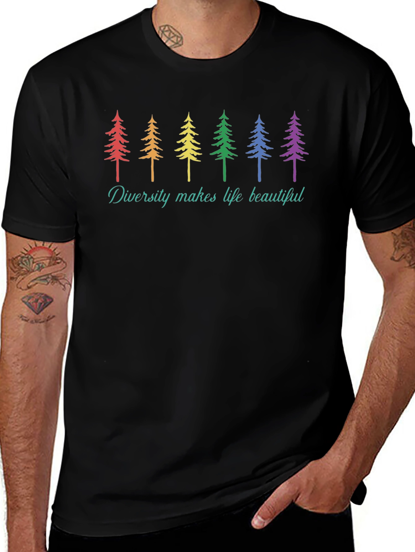 Diversity Makes Life Beautiful T-Shirt