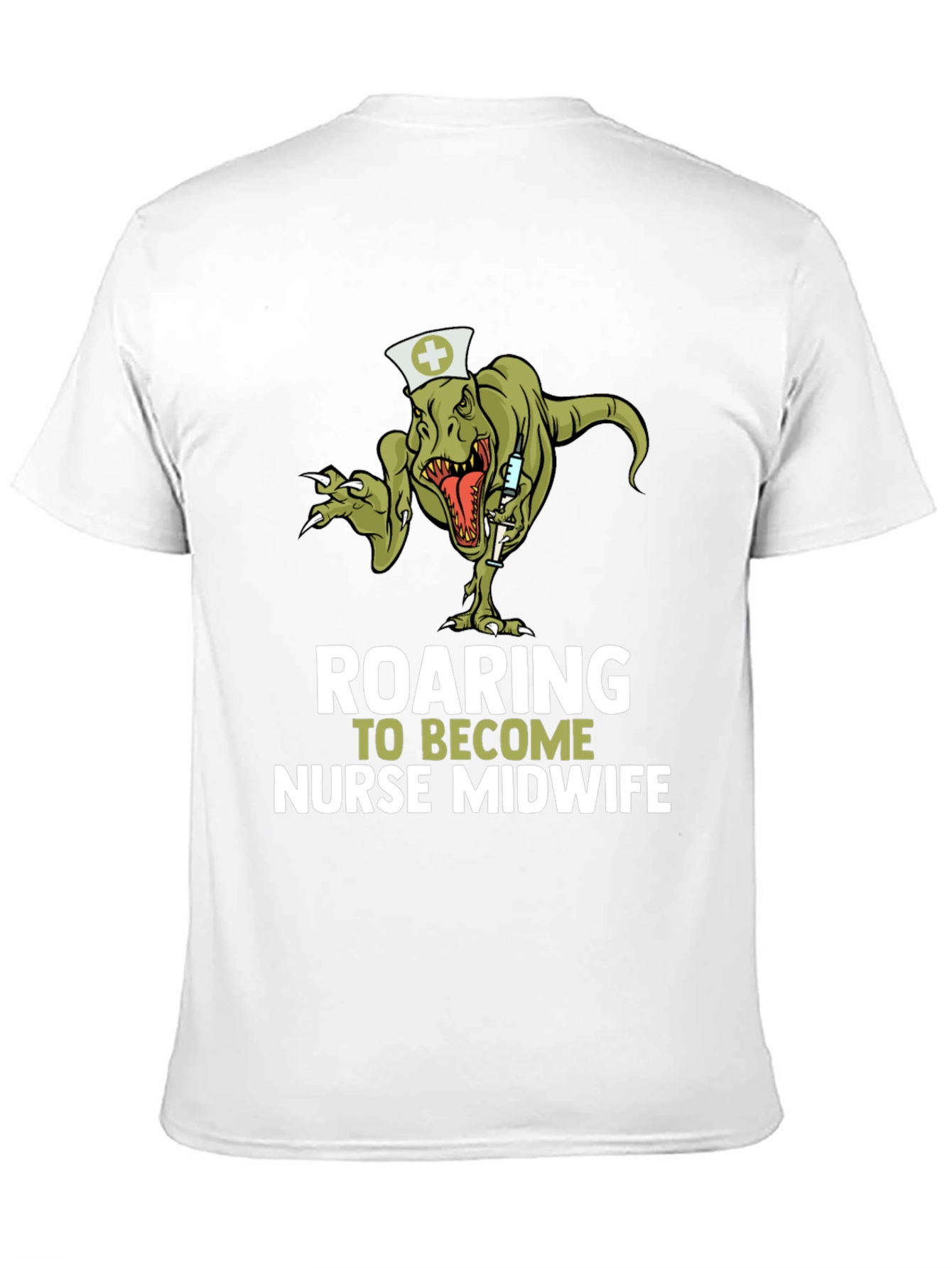 Roaring Nurse Midwife T-Shirt